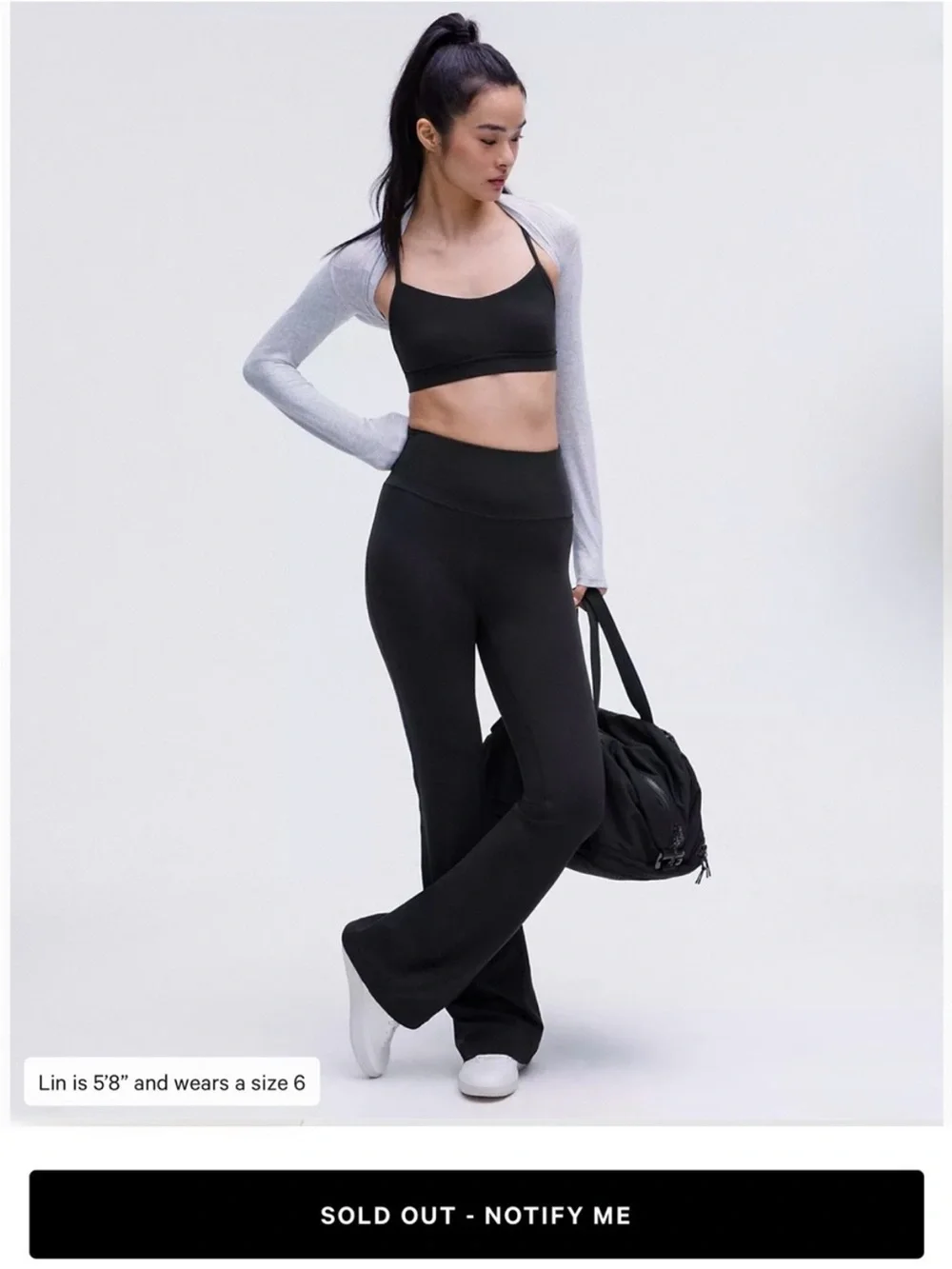 NWT black lululemon athletica Groove SHR Nulu Flared Pant - Picture 2 of 11
